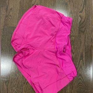 Lululemon High Rise Speed Short Sonic Pink (4 inch)